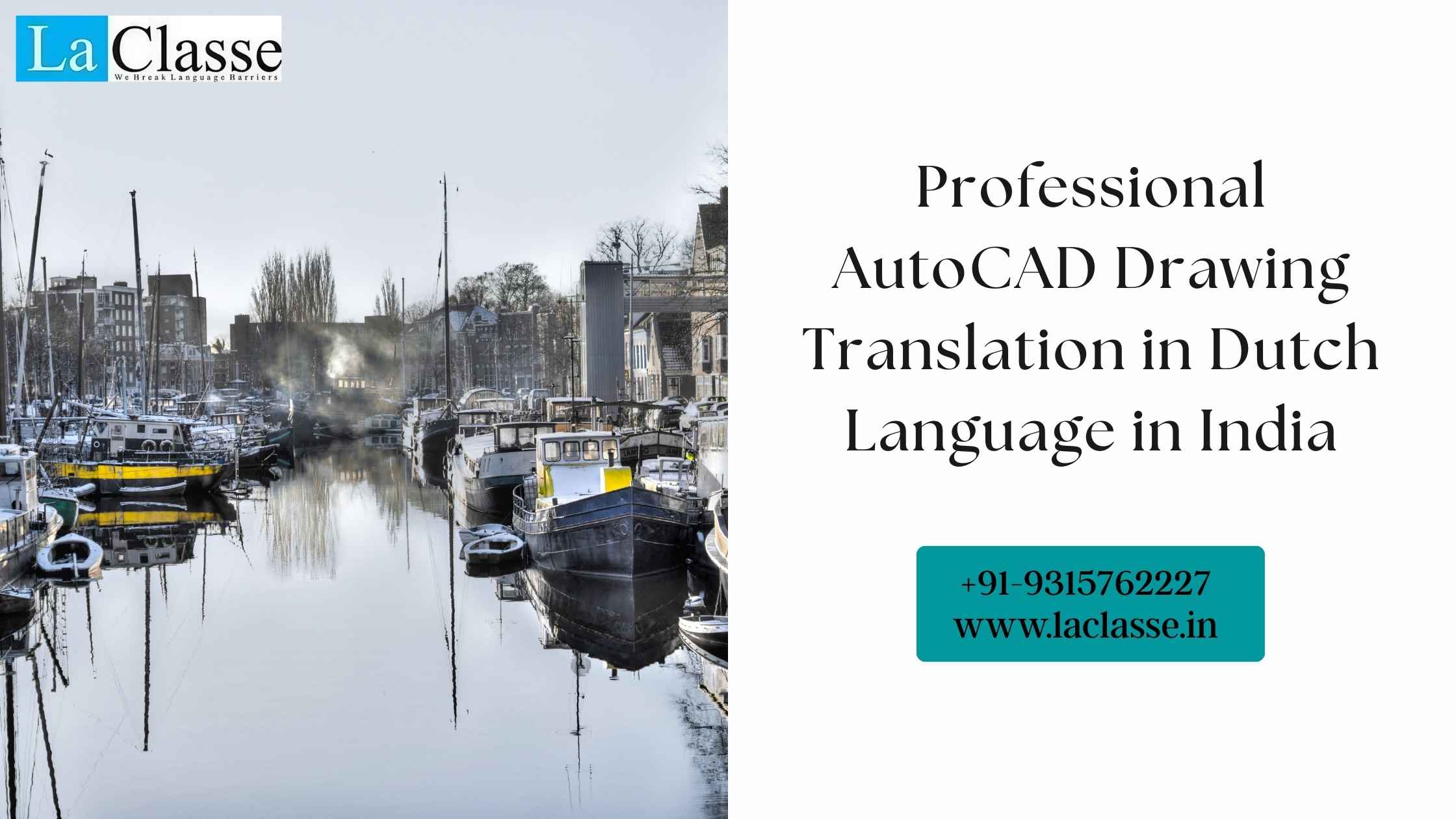 Professional AutoCAD Drawing Translation in Dutch Language in India
